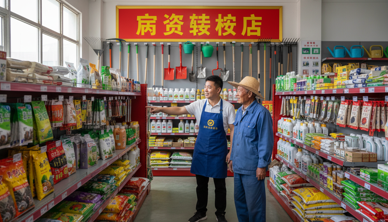 农资连锁店内部